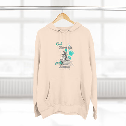 Real Mermaids Smoke Seaweed Fleece Hoodie