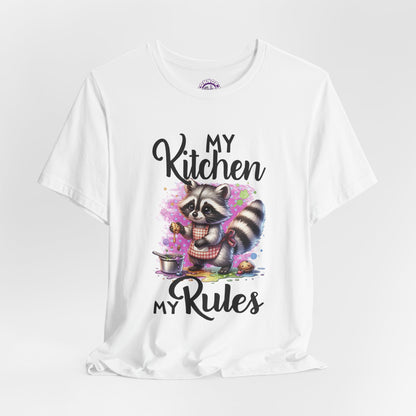 My Kitchen My Rules Raccoon Tee