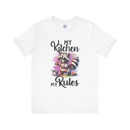 My Kitchen My Rules Raccoon Tee