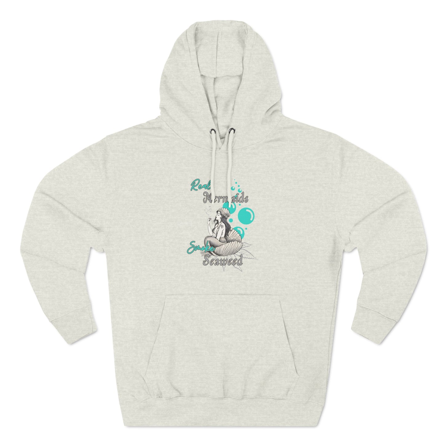 Real Mermaids Smoke Seaweed Fleece Hoodie