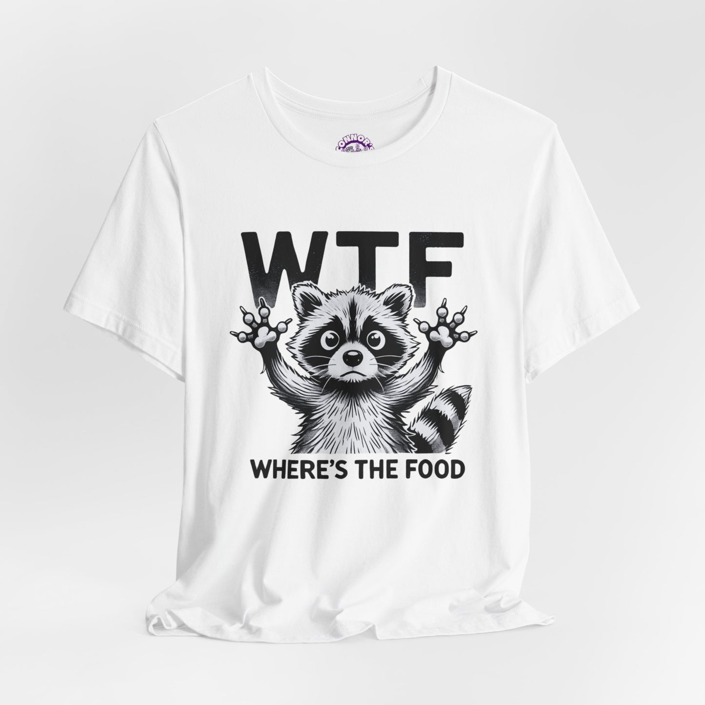 Where's The Food Raccoon Tee