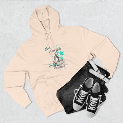 Real Mermaids Smoke Seaweed Fleece Hoodie