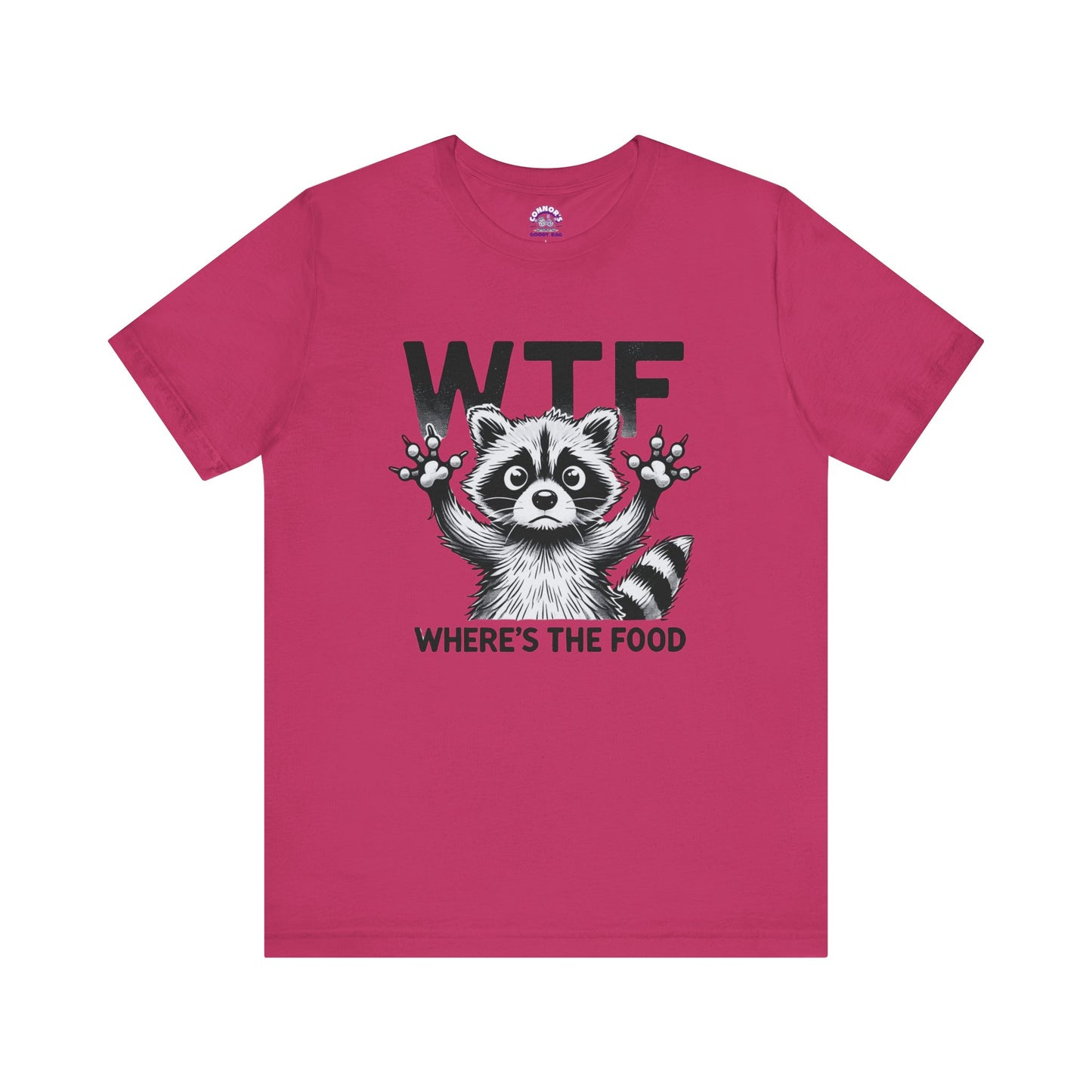 Where's The Food Raccoon Tee