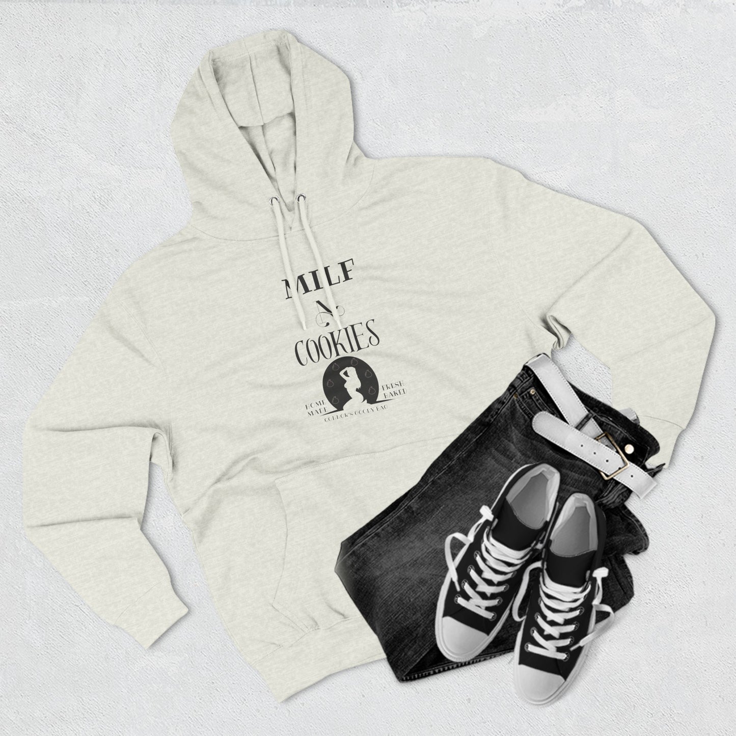 MILF N Cookies Fleece Hoodie