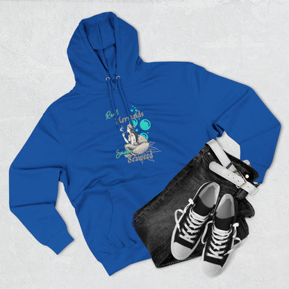 Real Mermaids Smoke Seaweed Fleece Hoodie