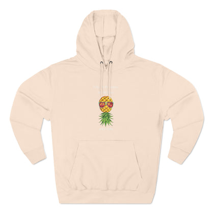 I Like My Pineapples Upside down and in Cake Fleece Hoodie