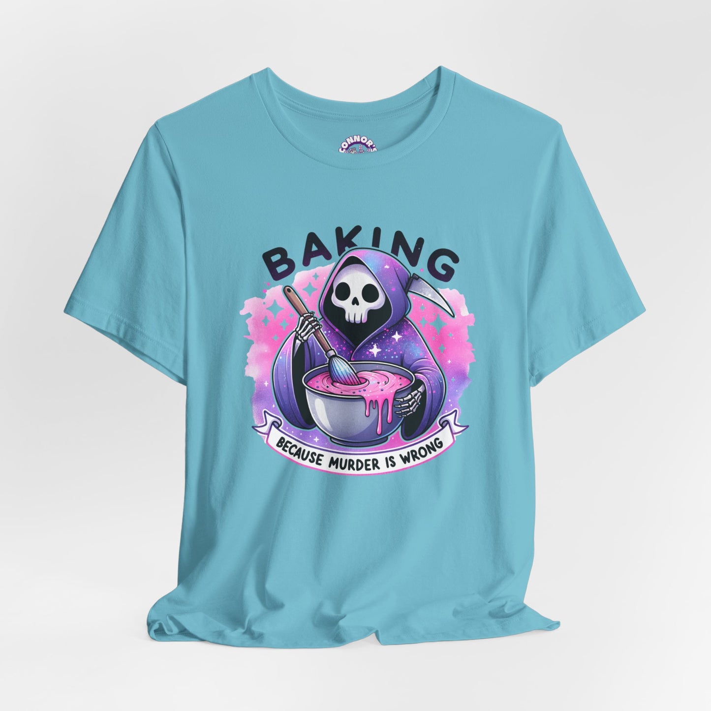 Baking, because murder is wrong Tee