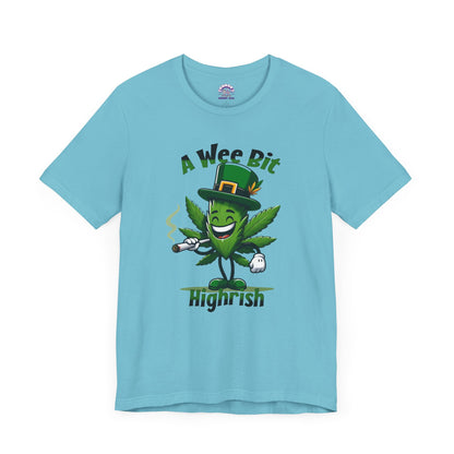 Highrish Leprechaun Weed Shirt – A Wee Bit High and Lucky!