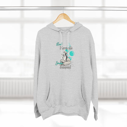 Real Mermaids Smoke Seaweed Fleece Hoodie