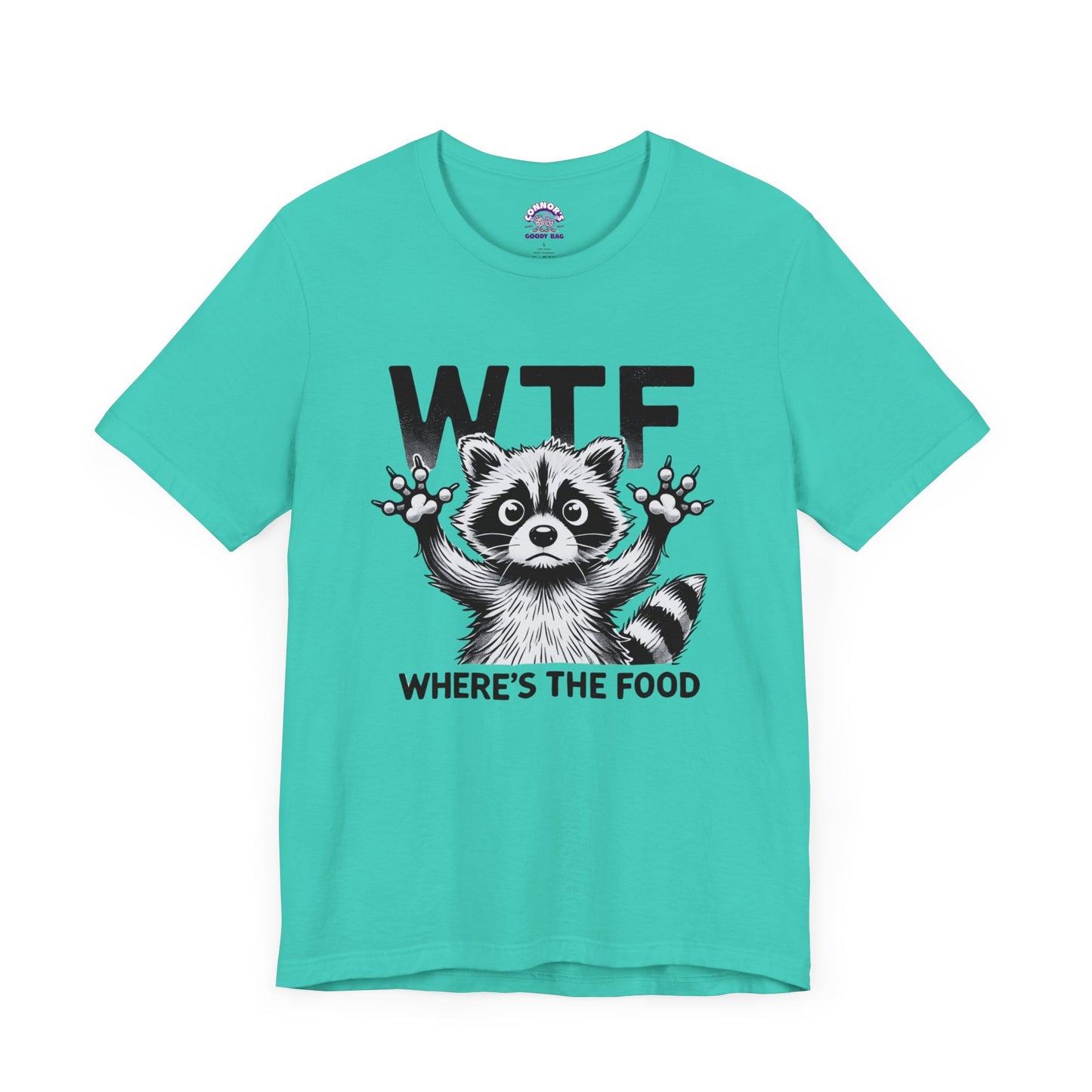 Where's The Food Raccoon Tee