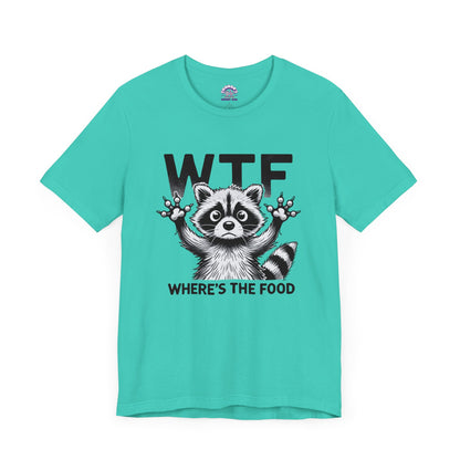 Where's The Food Raccoon Tee