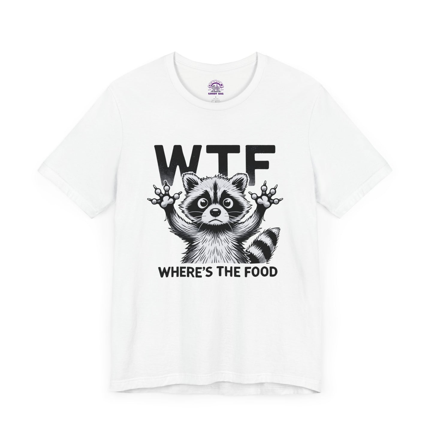 Where's The Food Raccoon Tee