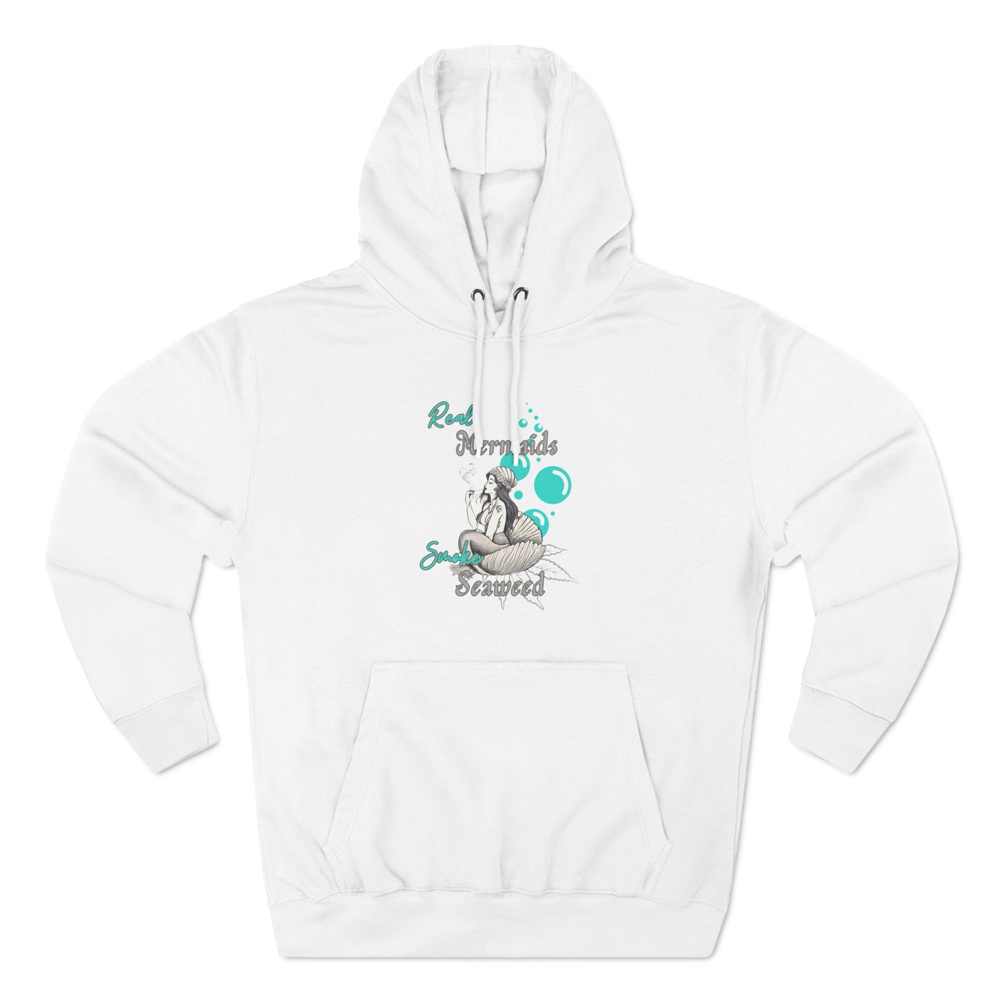 Real Mermaids Smoke Seaweed Fleece Hoodie