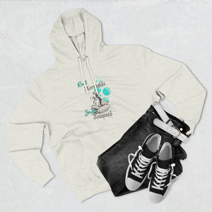 Real Mermaids Smoke Seaweed Fleece Hoodie