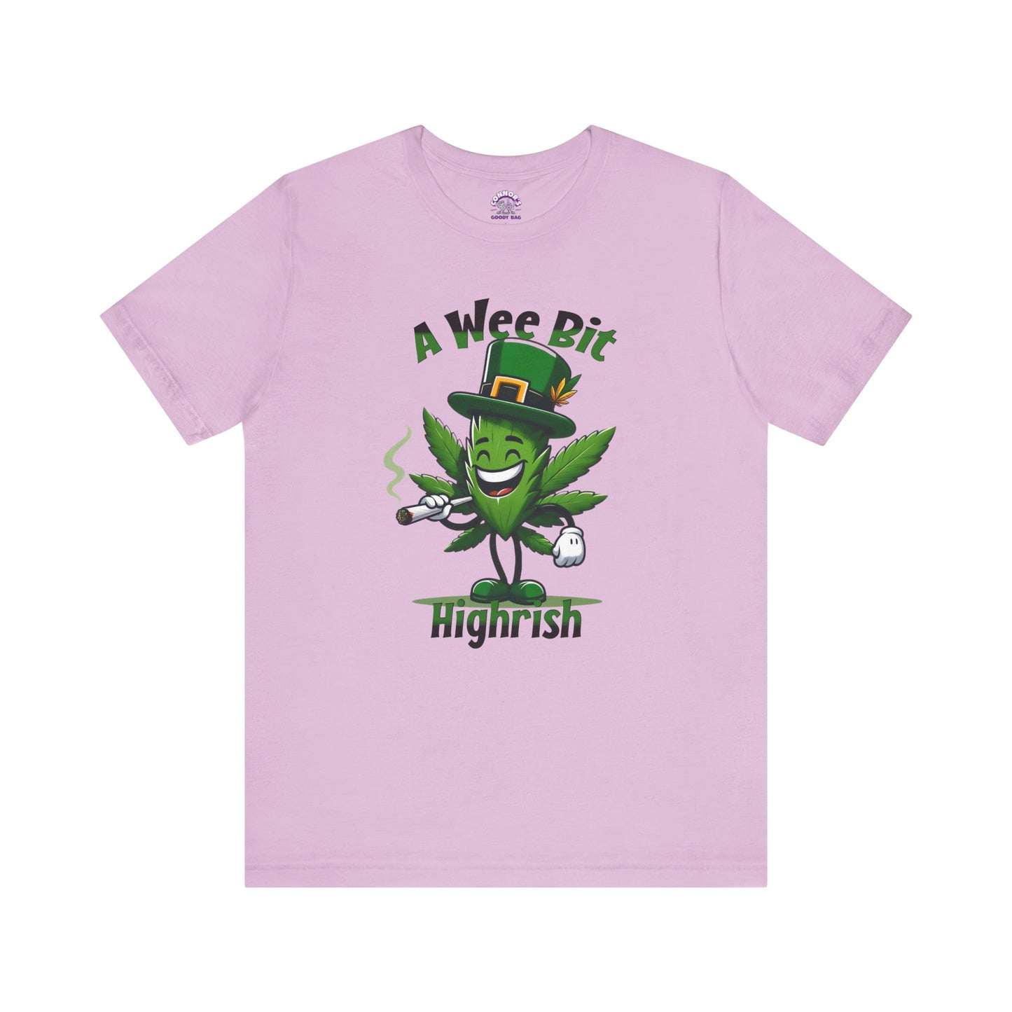 Highrish Leprechaun Weed Shirt – A Wee Bit High and Lucky!