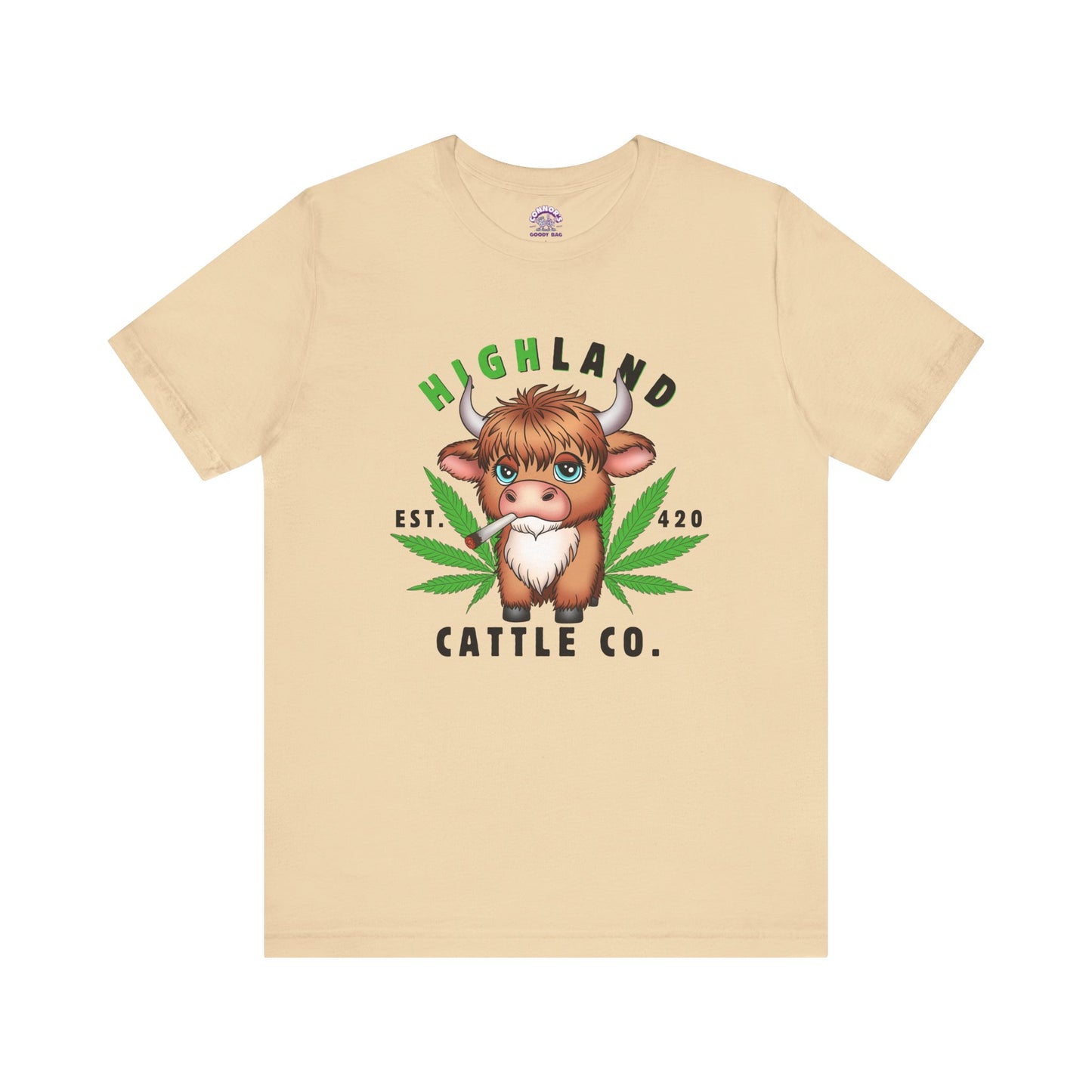 Highland Cattle Weed Shirt – A Highland High Vibe!