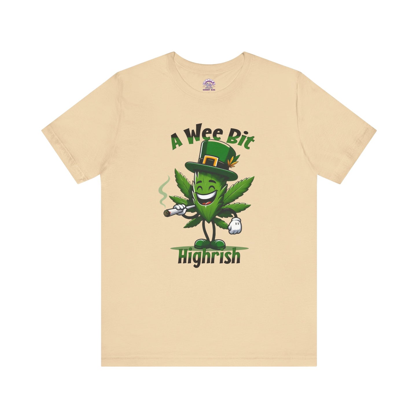 Highrish Leprechaun Weed Shirt – A Wee Bit High and Lucky!