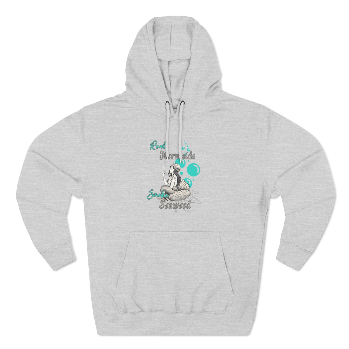 Real Mermaids Smoke Seaweed Fleece Hoodie