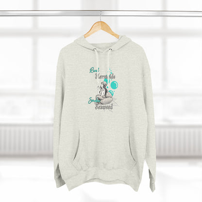 Real Mermaids Smoke Seaweed Fleece Hoodie