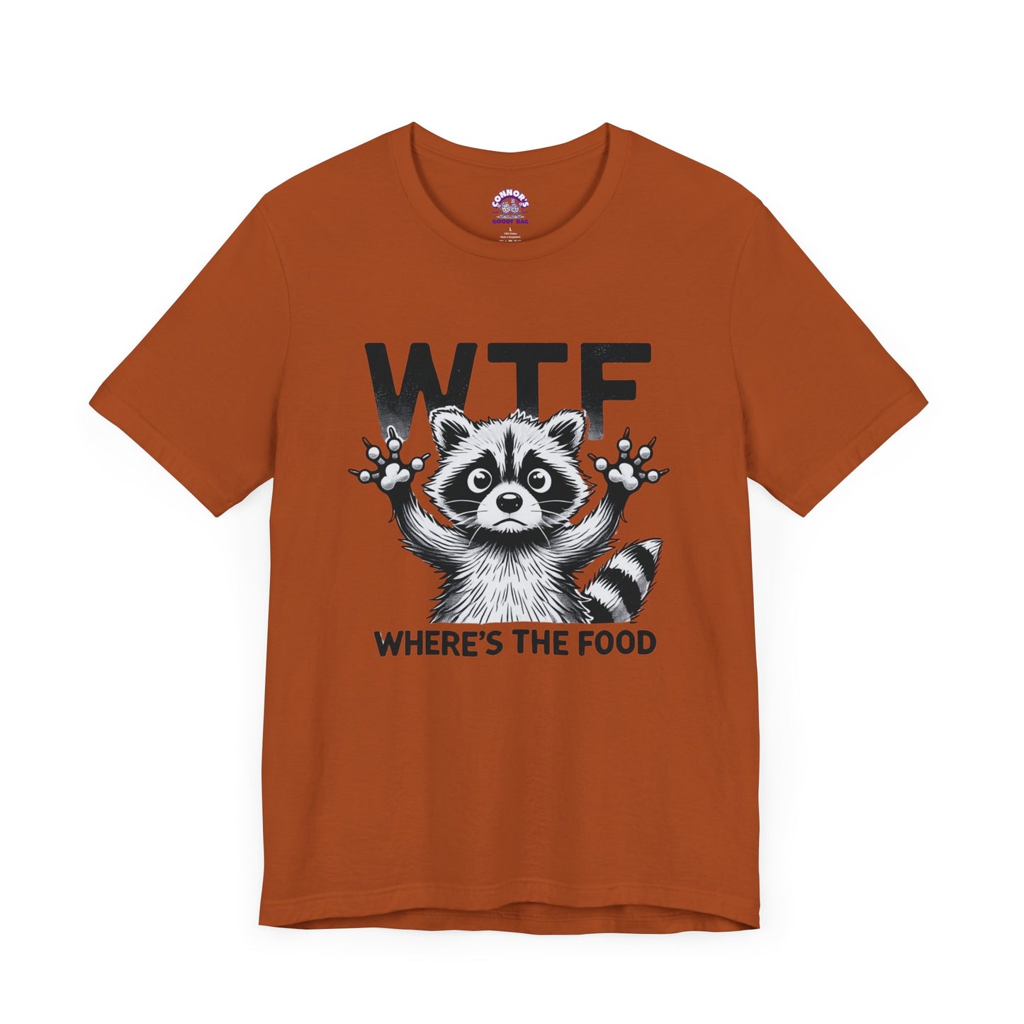 Where's The Food Raccoon Tee