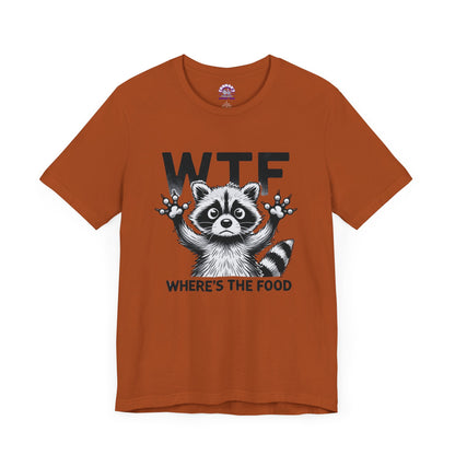 Where's The Food Raccoon Tee