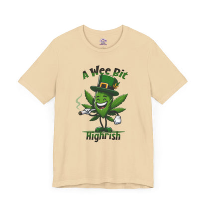 Highrish Leprechaun Weed Shirt – A Wee Bit High and Lucky!