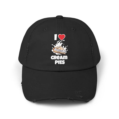 I Love Cream Pies Dad Hat