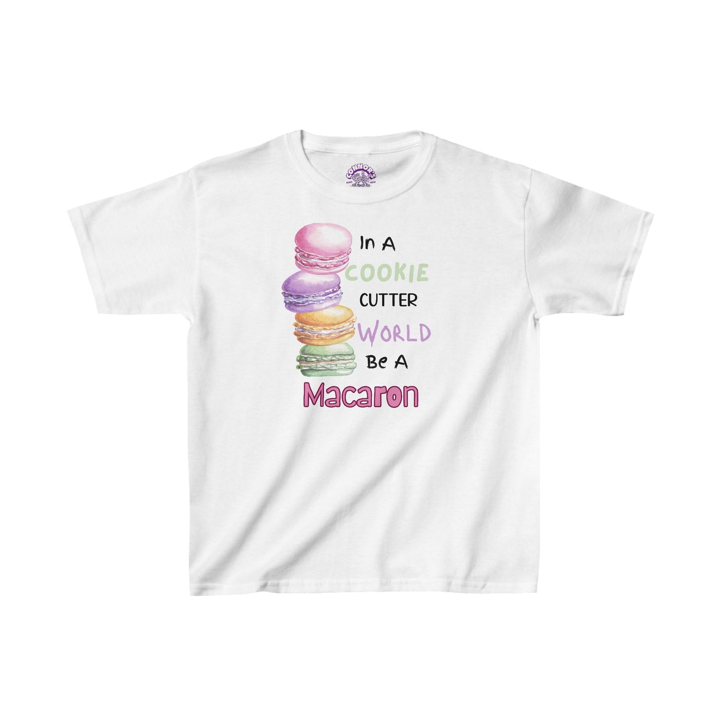 In a World Full of Cookies be A Macaron Youth Tee