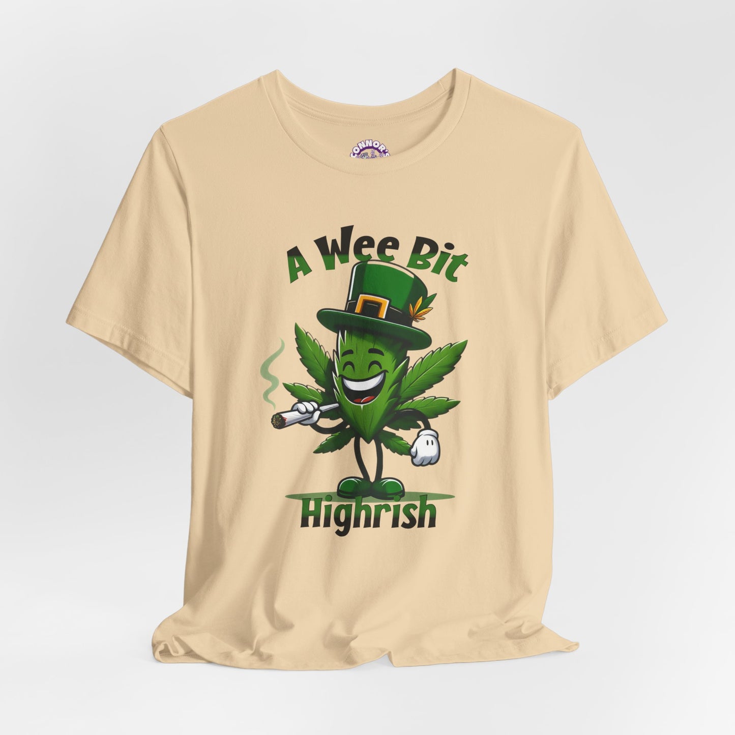 Highrish Leprechaun Weed Shirt – A Wee Bit High and Lucky!