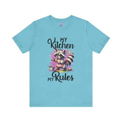 My Kitchen My Rules Raccoon Tee