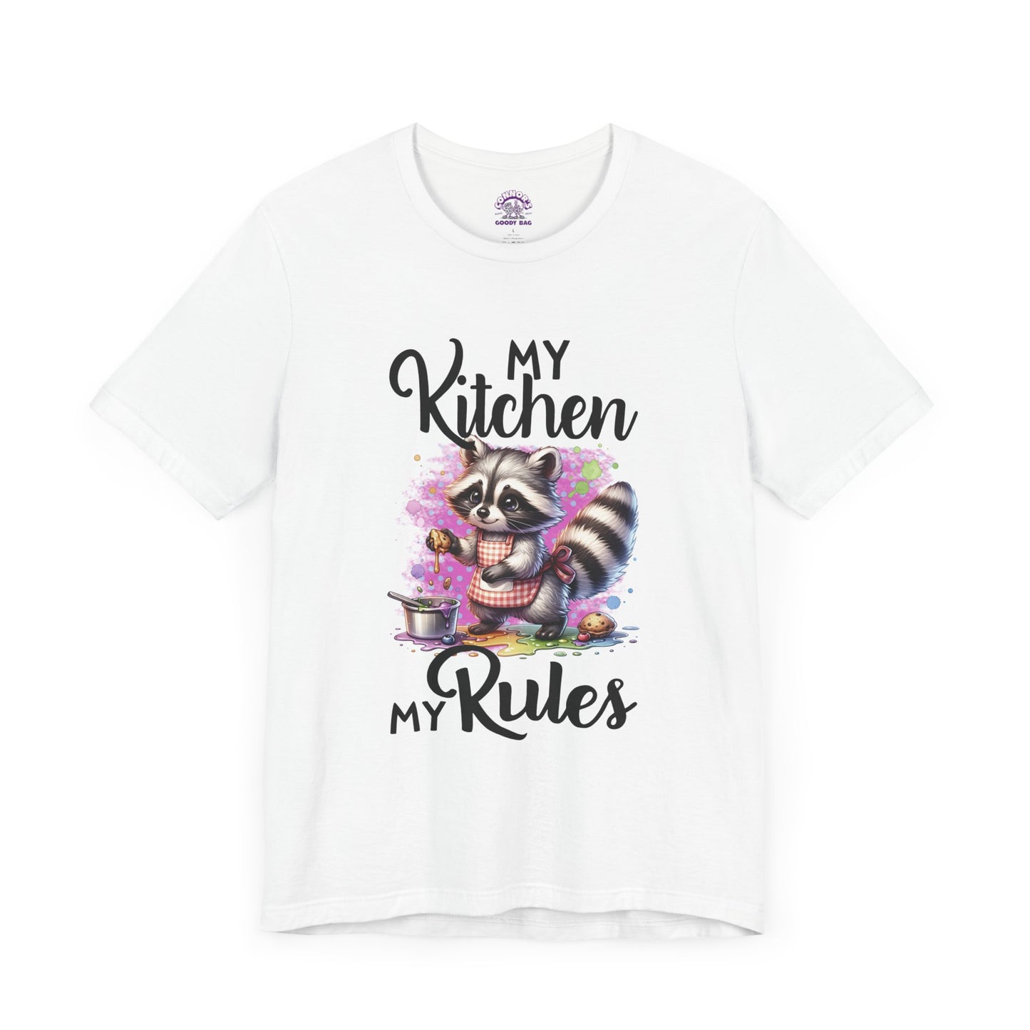 My Kitchen My Rules Raccoon Tee