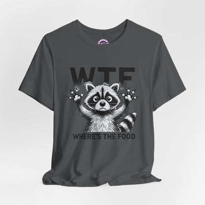 Where's The Food Raccoon Tee