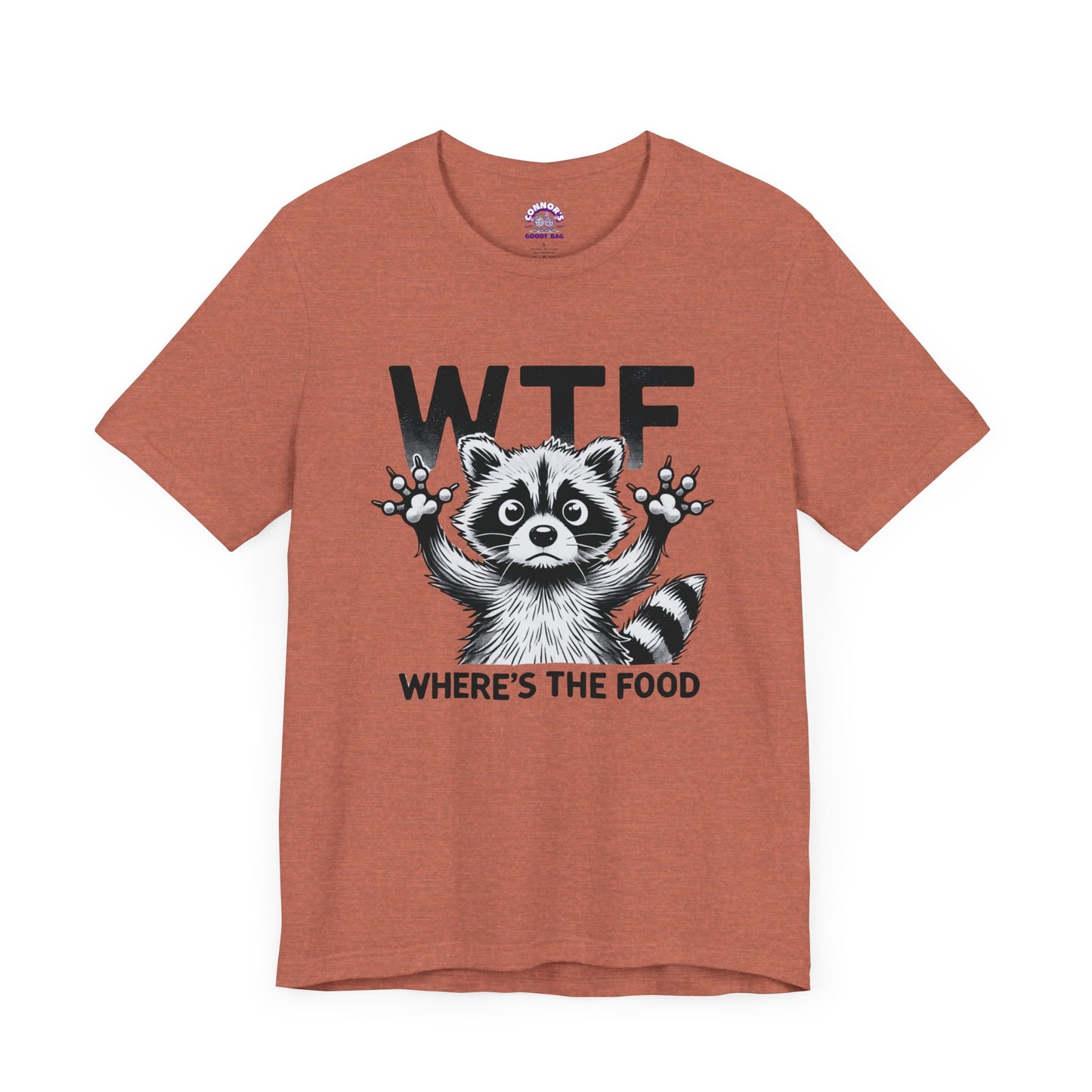 Where's The Food Raccoon Tee