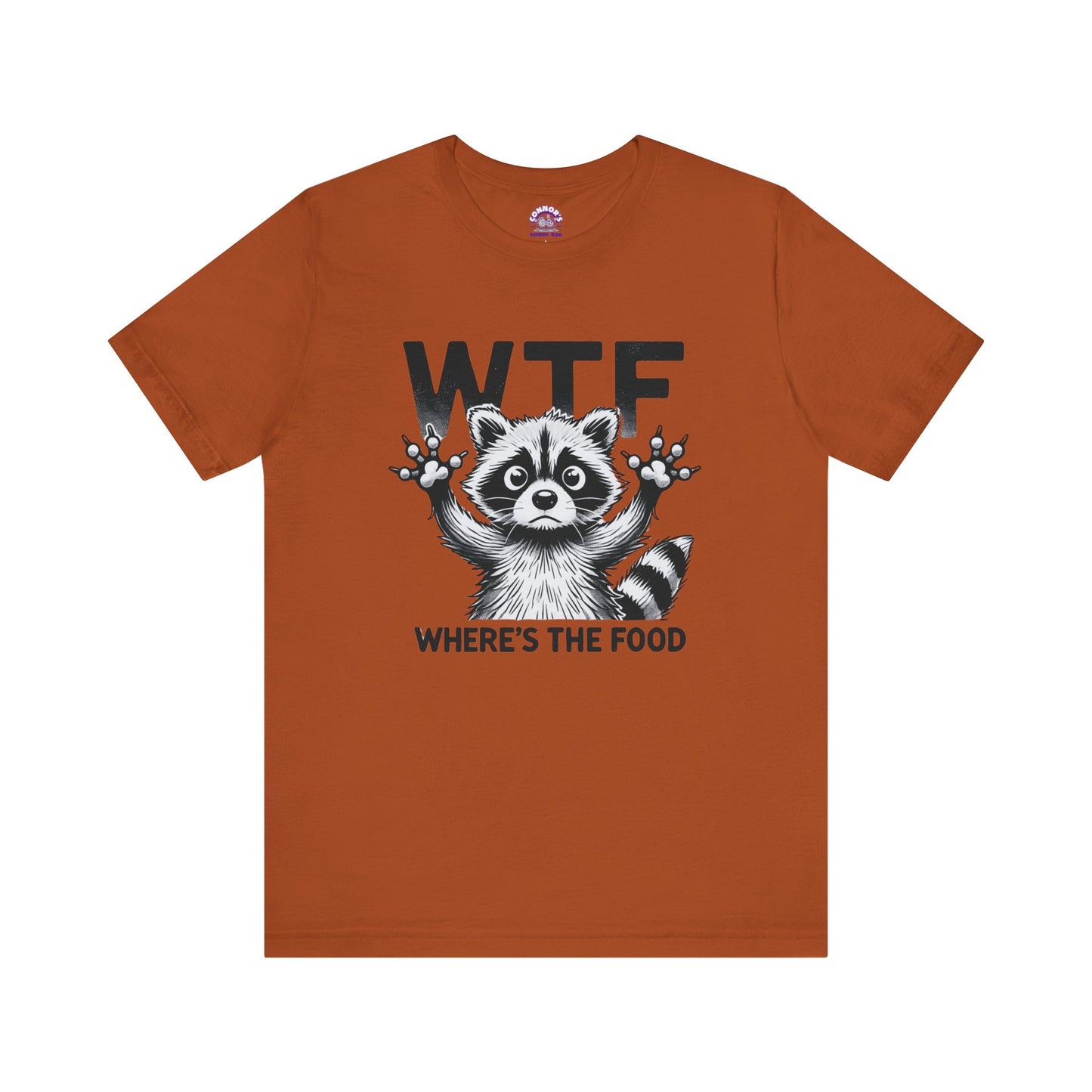 Where's The Food Raccoon Tee