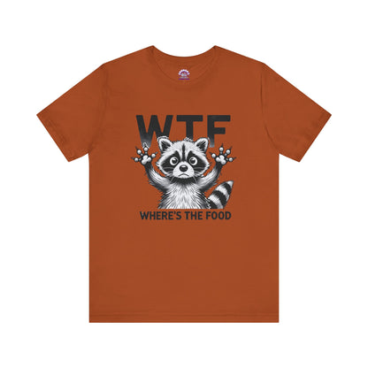 Where's The Food Raccoon Tee