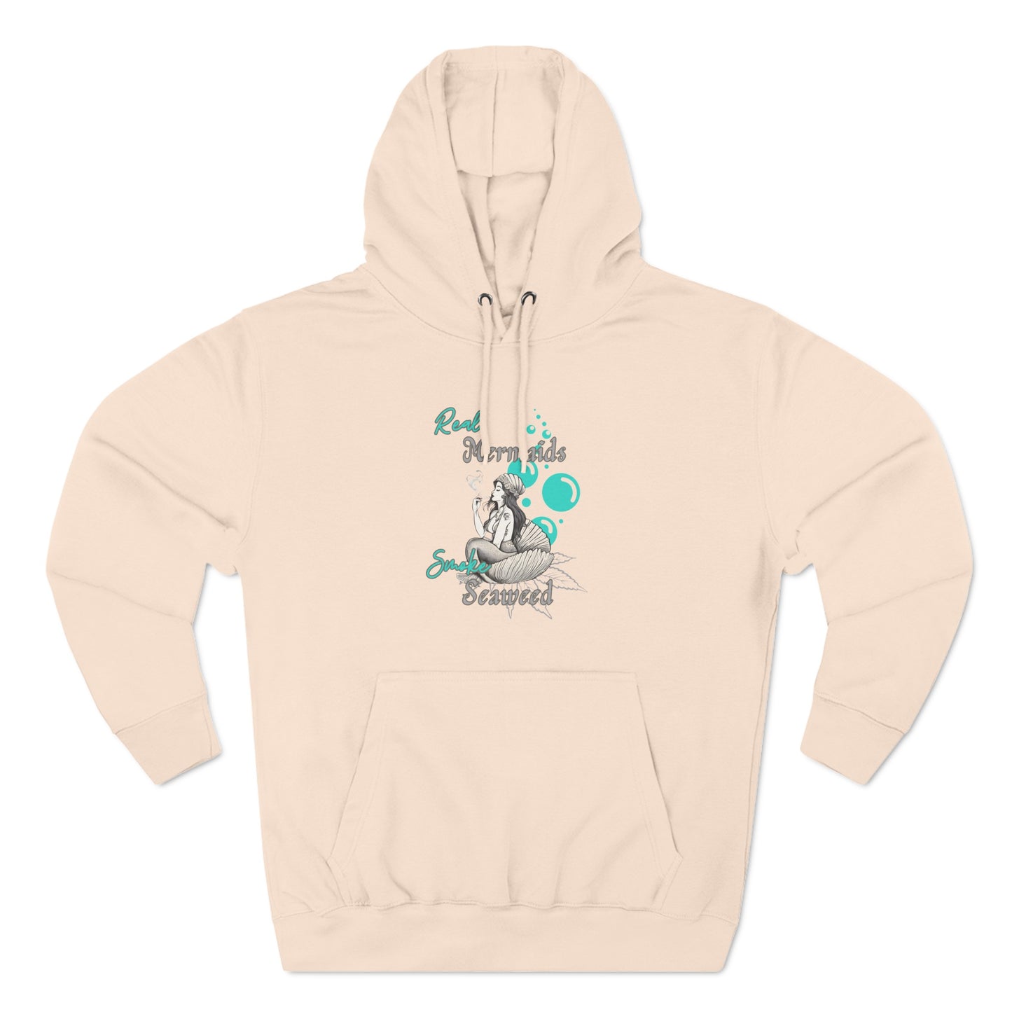 Real Mermaids Smoke Seaweed Fleece Hoodie