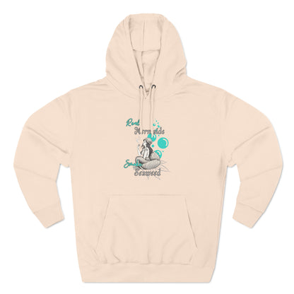 Real Mermaids Smoke Seaweed Fleece Hoodie