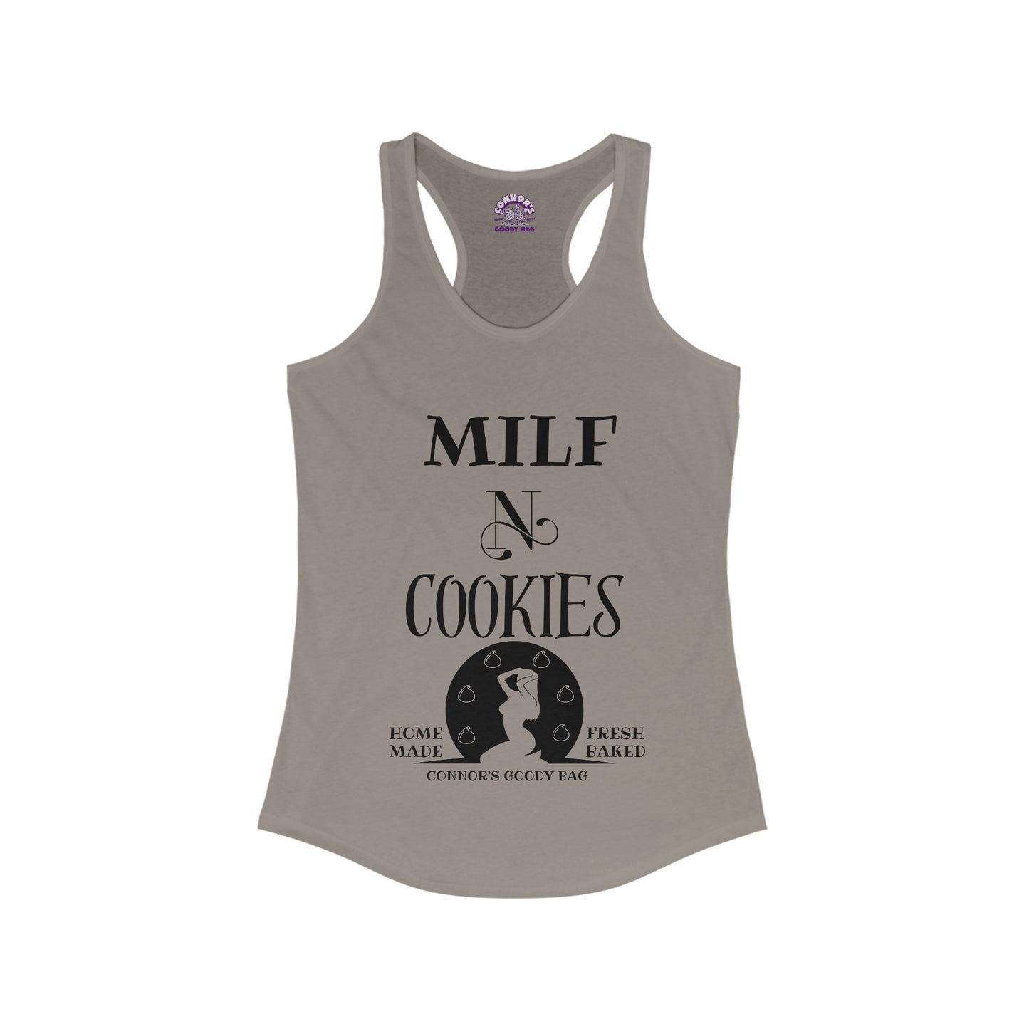 MILF N Cookies Racerback Tank