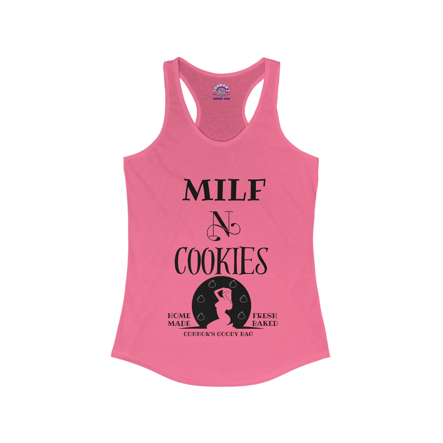 MILF N Cookies Racerback Tank