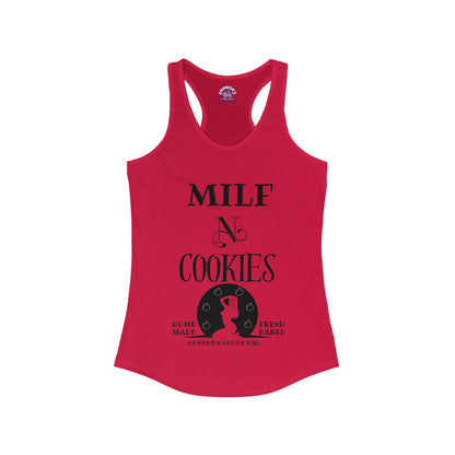 MILF N Cookies Racerback Tank