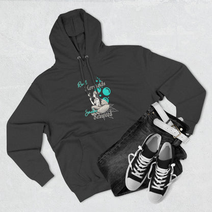 Real Mermaids Smoke Seaweed Fleece Hoodie