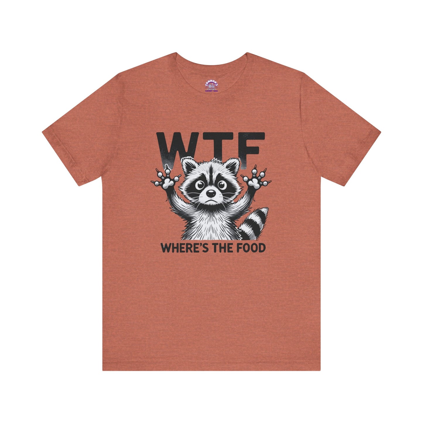 Where's The Food Raccoon Tee