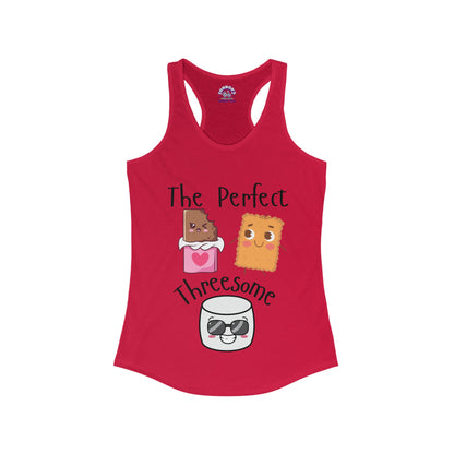 The Perfect Threesome- S'mores Racerback Tank