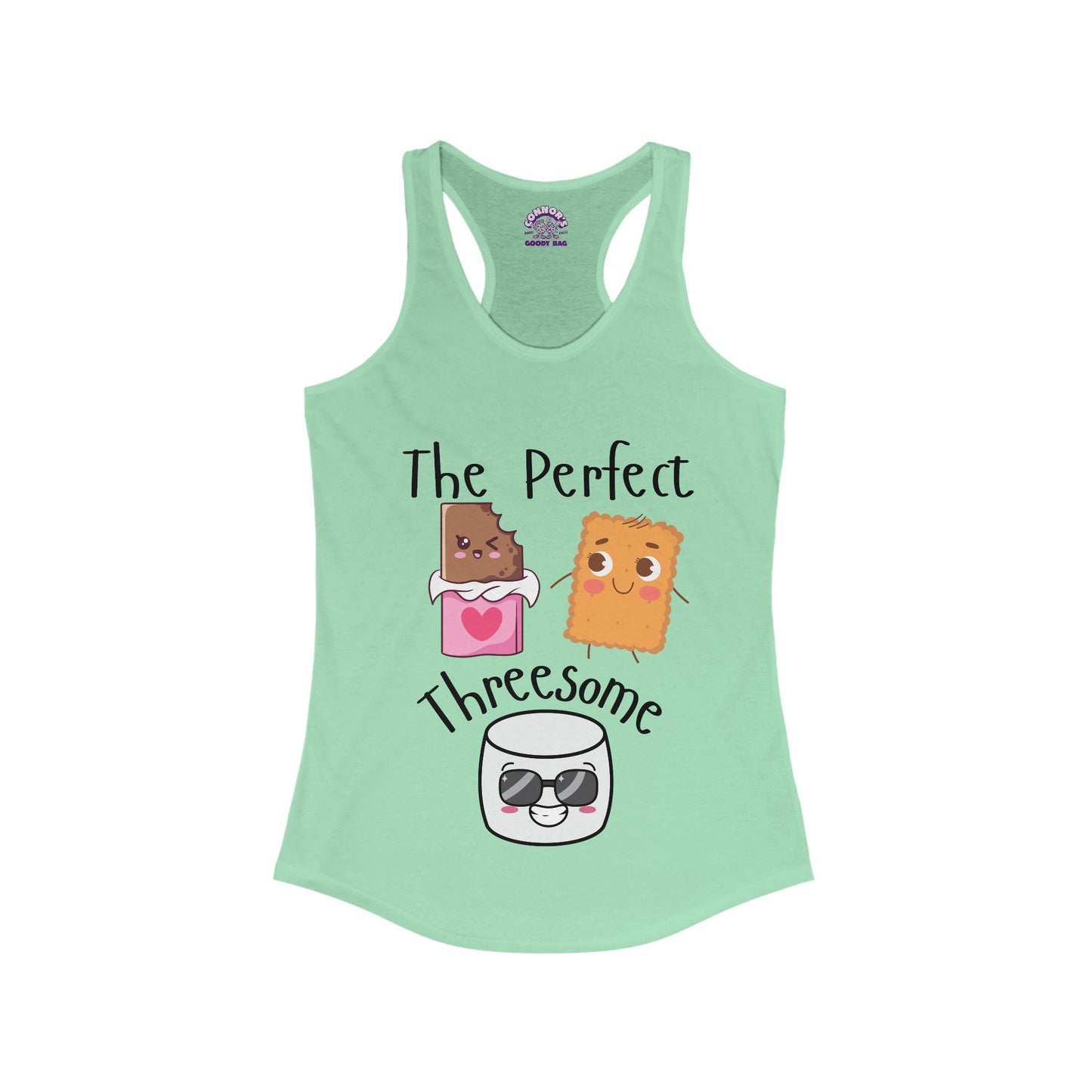 The Perfect Threesome- S'mores Racerback Tank